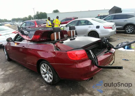 2011 BMW 328 I Sulev from USA, damaged, VIN WBADW7C56BE727131